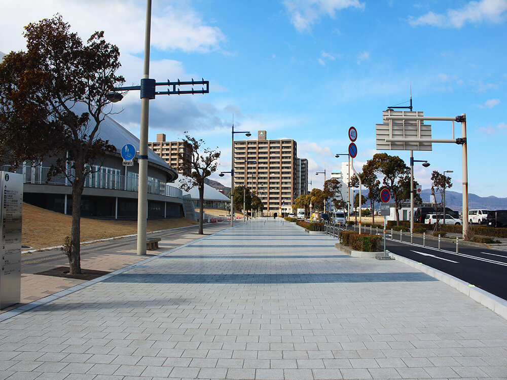 香川県立アリーナ周辺道路整備工事（サンポート高松地区都市再生整備）